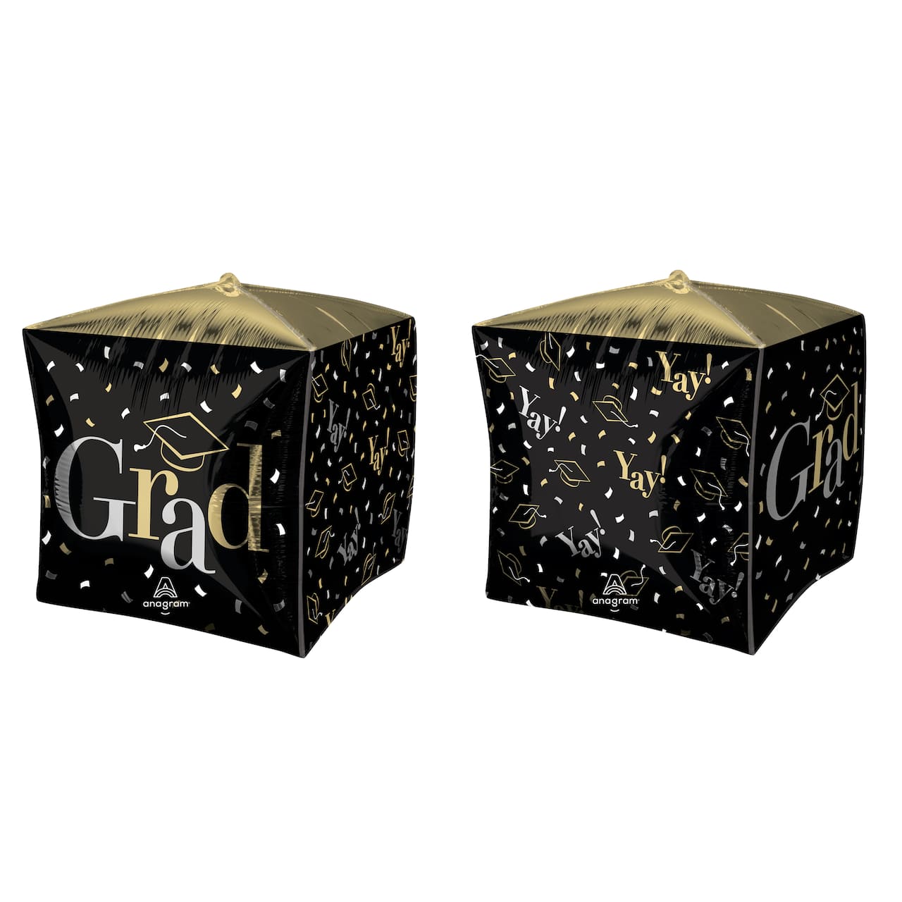 UltraShape® Cubez® 15" Class Dismissed Foil Balloon